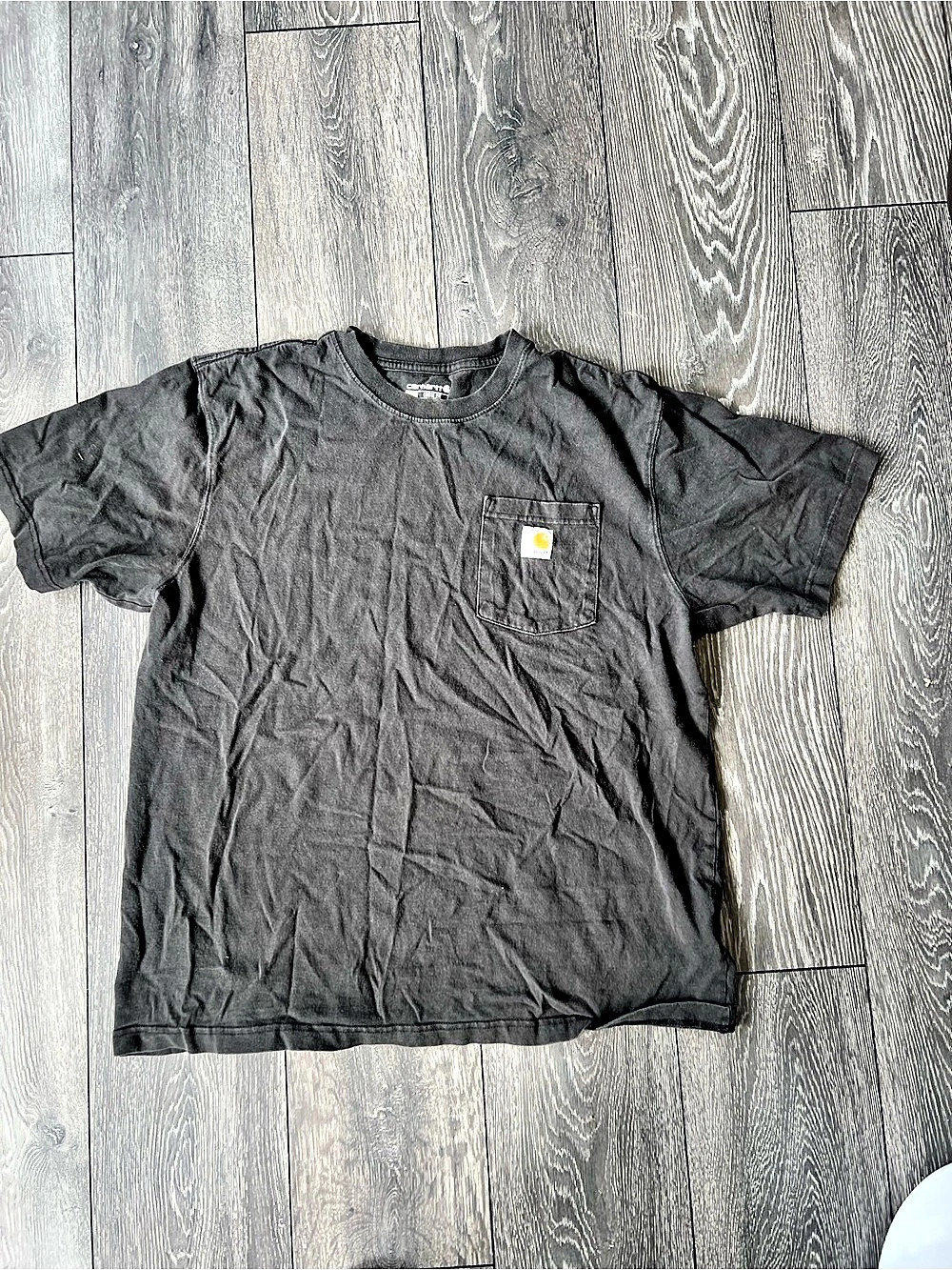 Carhartt Pocket T-Shirt in Black Large
